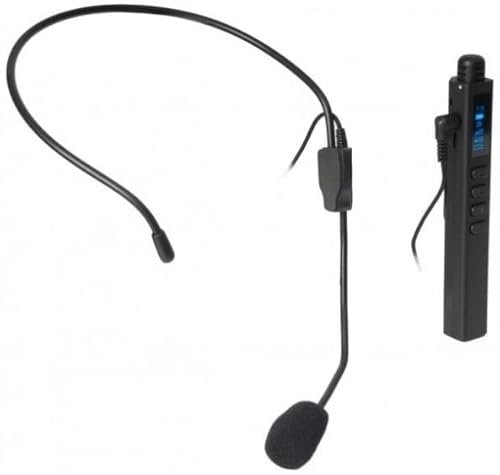 Micrófono inalámbrico de mano y cabeza