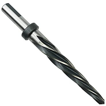 Puente de taladro de 5/8 pulgadas / broca de escariador de construcción con vástago de 1/2 pulgada HSS cónico herramienta de broca escariadora para acero, metal, madera, aleación de perforación