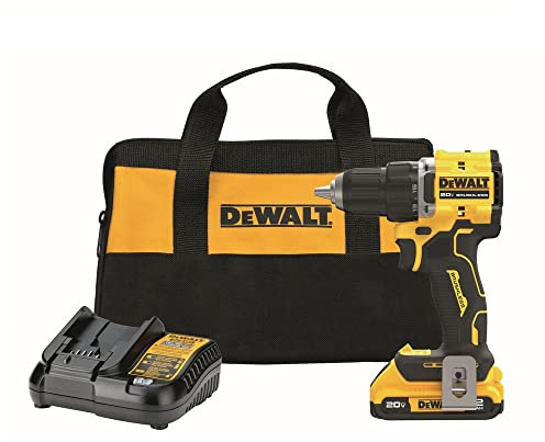 Dewalt DCD794D1 20V MAX Atomic Compact Series Brushless Lithium-Ion 1/2 in. Cordless Drill Driver Kit (2 Ah)