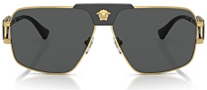 Versace 0VE2251 63 100287 Sonnenbrille, Unisex, Erwachsene, mehrfarbig, Einheitsgröße