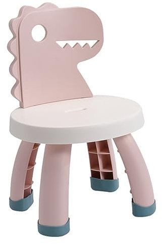Garneck Kinderstuhl kinderhocker lernstuhl Kinder Aktivität Anti-Fall-Hocker für Kinder kinderstühle tragbarer Tritthocker Rückenstuhl für Kind Kleinkind Kleiner Stuhl Rückenlehne Schemel