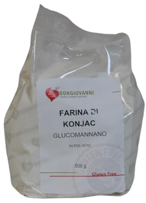 Farina di Konjac (Glucomannano polvere) 500g