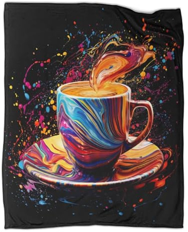 DCABEIOOE Teacups 3D Printed Blanket Cushion Blanket ﻿ Video Games Comforter Cover for Kid Teens Boys And Girls Man 70x80inch(180x200cm)