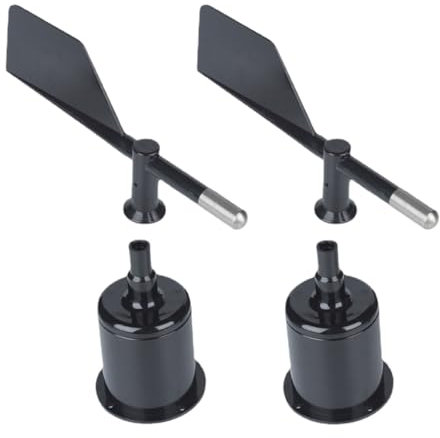 Mipcase Indicatore di Direzione del Guscio Copertura Anemometro 2 Pezzi ABS per Misurazione velocità