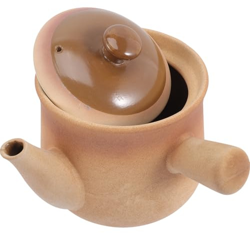Alipis Ceramic Cooking Pot Clay Pots for Cooking Stew Casserole Veg Home Chinese Medicine Cooker Kitchen Supply