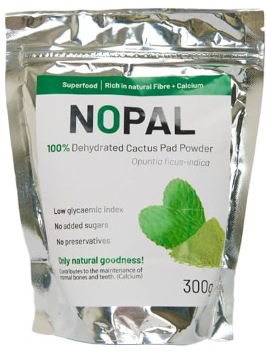 Nopal Powder 300g | 100% Natural Dehydrated Cactus Pad Powder