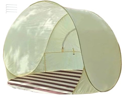 playa plegable - parasol automático, cabina de dosel portátil, cúpula a prueba de viento con barrera UV de instalación rápida | Pabellón impermeable y transpirable para vacaciones