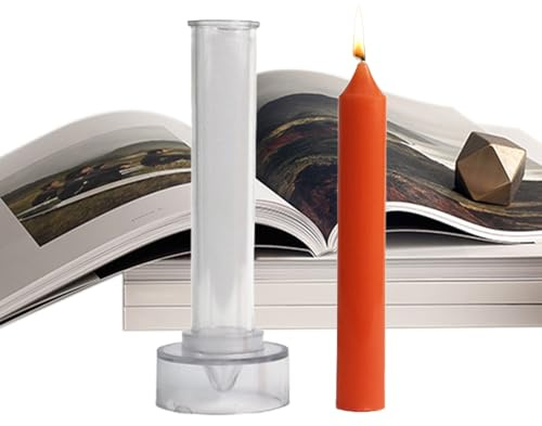 Molde De Vela Cónica - Molde De Moldeo De Vela Reutilizable Antiadherente, Suministros Artesanales De Velas De Bricolaje, Herramienta De Artesanía Creativa Para Mujeres Adultas, Casa, Iglesia