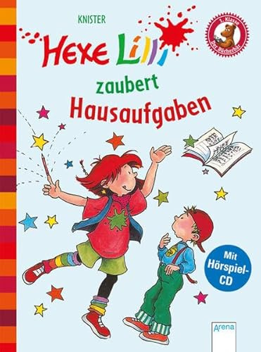 Hexe Lilli zaubert Hausaufgaben: Der Bücherbär: Hexe Lilli für Erstleser. Mit Hörspiel-CD