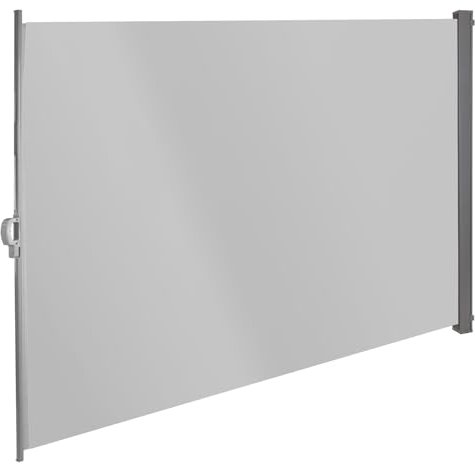 Seitenmarkise Markise Sichtschutzwand Sichtschutz Terrasse 180x300 cm grau