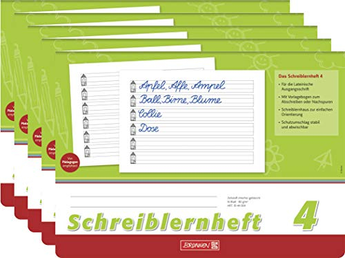 Brunnen Schreiblernheft (5, Lineatur 4)