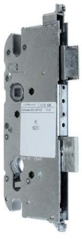 GU Secury Reparatur Schlosskasten Hauptschloss 6-33080-AB-0-1 oder auch K-20046-HO-0-1, Dornmaß: 55mm (52,5mm) / Entfernung: 72mm, incl. SN-TEC® Montagematerial & SN-TEC® Montageanleitung
