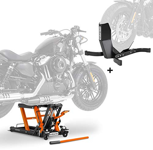 Hebebühne + Wippe kompatibel mit Chopper/Custombike Springer Midlift L OG CB10179