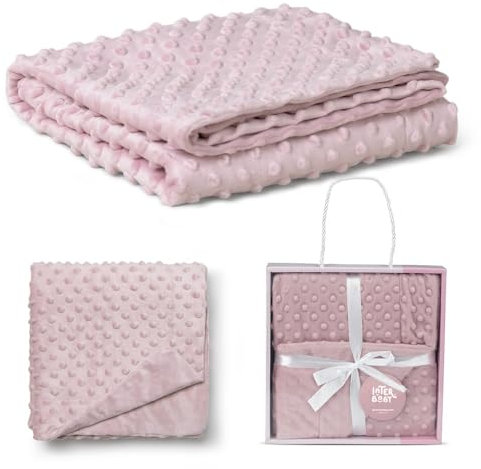 Interbaby 0881-66, Coperta Per Neonati Di Bolla In Rosa Scuro - 700 g