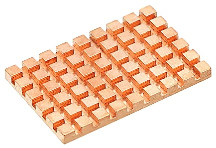 sourcing karta koppar kylfläns med ledande lim för SSD-kylare 40 x 26 x 3 mm