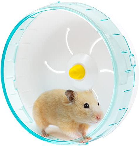 6.9 Inch Silent Hamster Exercise Wheel, Mount on Cage, for Dwarf Hamster, Pet Mouse
