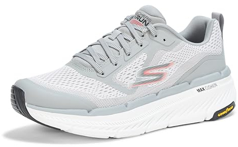 Skechers MAX Cushioning Premier Vantage 2.0, Zapatillas Hombre, Gris, 42.5 EU