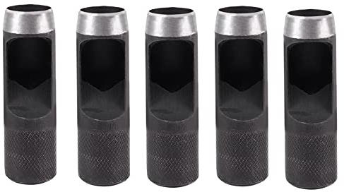 Ronlok 5X Lochpfeifen Locheisen Locher Lochstanzer Leder Guertel Lochstanzer Neu Typ:25mm