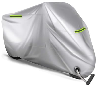 DECAIK Motorrad Abdeckplane für Yamaha NVX155, Staubdicht Atmungsaktiv Outdoor Motorradabdeckung, Motorrad Schutzhülle UV-Beständig Wasserdicht