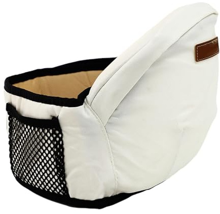 Babytrage Hüftsitz - Babytrage Neugeborene bis Kleinkind | Babytrage Hüftsitz | Ergonomischer Taillenhocker | Ergonomische Alle Positionen Träger Weiche Babyhalterung Trage mit Kapuze für alle