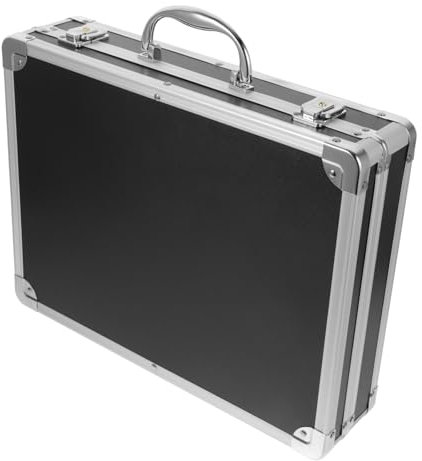 jojofuny Aluminium Werkzeugkoffer Stoßfest Und Tragbar Multifunktionale Aufbewahrungslösung Für Handwerkzeuge Für Zuhause Und Unterwegs Hochwertige Aluminiumlegierung Organizer Für Und