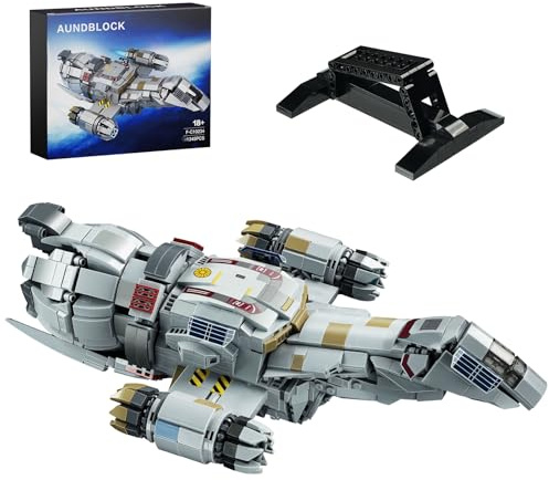 Firefly-Class Spaceship Building Set, Sci-Fi Space Wars Ship Model Toys, Compatible with Lego, Collectible Creative Building Blocks for Adults, Aged 18+ (1345 PCS)