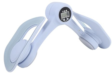 Dilwe Allenatore per Cosce con Schermo LED, Attrezzo Ginnico Interno Coscia Regolabile per Allenamento Gambe e Fianchi, di Tracciamento Preciso Multifunzionale per Fitness in Palestra a Casa