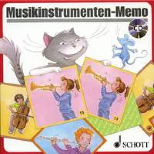Schott Music Musikinstrumenten-Memo, White