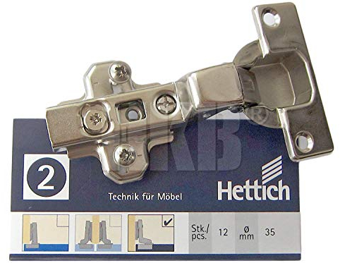HKB 12 Stück im Großpack Topfscharnier Intermat 110°, ø 35 mm, für innenliegende Türen, 12 Stück, Hersteller Hettich, Artikel-Nr. 733