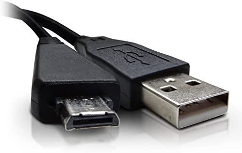 Cable USB/cargador de batería para transferencia de datos para Sony Cybershot DSC-HX7V, DSC-HX9V