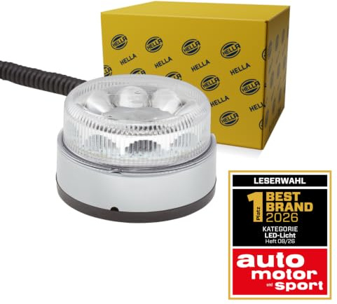 HELLA 2XD 012 980-021 LED Blitzleuchte - Blinkleuchte - K-LED Blizzard | 2XD 012 980-021, K-LED Blizzard