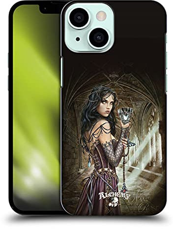 Head Case Designs Licenza Ufficiale Alchemy Gothic Il Nome della Rosa Donna Custodia Cover Dura per Parte Posteriore Compatibile con Apple iPhone 13 Mini