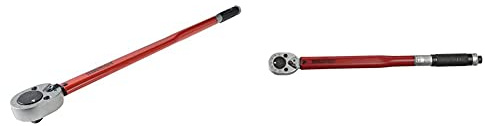 Teng 3892ag-E3 Torque Wrench 20-110nm 3/8 Square Drive & 3892ag-E1 Torque Wrench Angular Gauge 5-25nm 3/8in Square Drive