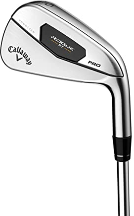 Callaway Herren Rogue ST PRO Bügeleisen, Silber
