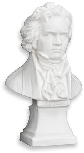 MGidea Medio busto Ludwig Van Beethoven figura musical adorno decoración estudio 160 mm 3D PLA Biodegradable