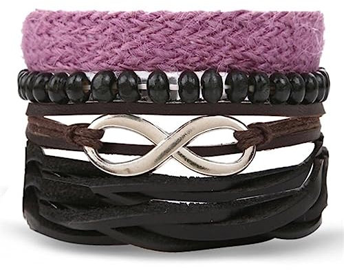 Vintage Bohemian Handmade Mehrschichtiges Lederarmband Set Für Männer Lebensbaum Wickelarmband Armreifen Modeschmuck Neu