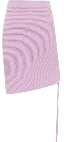 SIVENE Stickad kjol för kvinnor 1119384-SI02, Helllila, XL/XXL, Ljuslila, XL-XXL