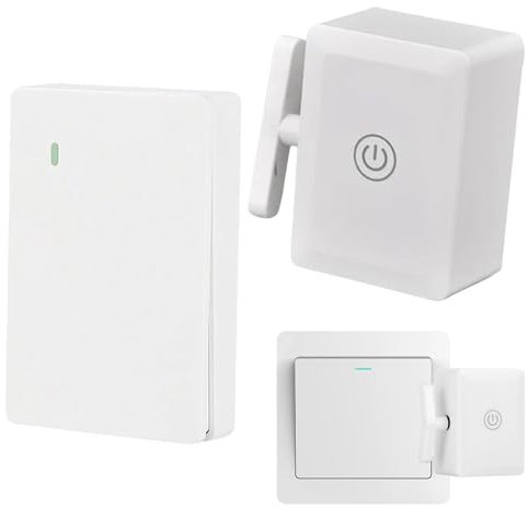 Apague Artefacto Luces | Pulsador Botón Interruptor Inteligente | Interruptor Luz Inalámbrico Con Control Remoto, Interruptor Luz Automático Con Mando Distancia, Operador Interruptor Luz