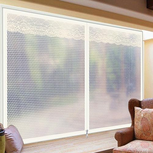 tow000ack Fenster-Isolierfolie,Wärmeschutzvorhang,Thermo Isolier Schutz Panel,Kälteschutz,Winddichte,Warme Vorhänge Für Winterfenster,mit Reißverschluss,Anpassbar,Breite x Höhe (100cm x 110cm)