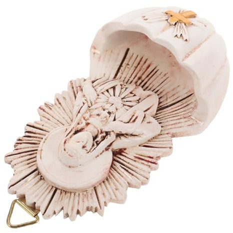 OUNONA Da Parete in Resina Fontana Battesimale Cattolica Per Ingresso Decorazione Sacra Da Parete Per Chiesa