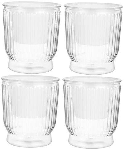 iplusmile 4pièces Lot de Pots De Fleurs Auto-arrosants Plastique pour Plantes Intérieur Pots De Pépinière Jardinières pour Balcon Et Jardin