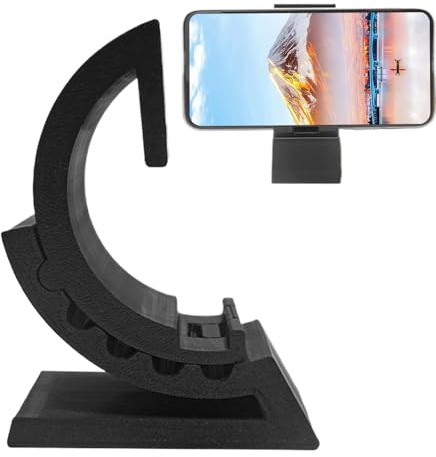 Support de téléphone de bureau | Support mobile pour téléphone portable, base antidérapante réglable, accessoires de bureau pour décoration de table, travail, voyage, dortoir, cuisine, chambre à