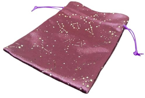 Tarot dragsko,Constellation Tarot Dragsko Hållare | Mjuk förvaringsväska för tarotentusiaster, trollkarl, örhängen, halsband, Oracle Decks