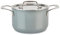 All-Clad FUSIONTEC Natural Ceramic with Steel Core Stockpot with Lid, 7 Quart, Platinum