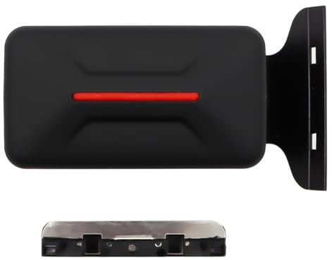 Hsthe Sea Aquarium-Glasreiniger, Starke Magnetbürste, schwimmende magnetische Aquarium-Reinigungswerkzeuge, Aquarium-Reiniger (schwarz)