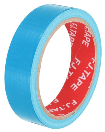 QUARKZMAN Rollo de cinta adhesiva para reparación de encuadernación de tela, 0,98 pulgadas x 15 yardas, color turquesa