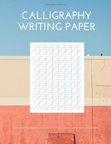 Calligraphy Writing Paper: 100 Sheet Pages, Calligraphy Practice Paper And Workbook For Lettering Artist , Beginners , Black Onyx Cover , Art