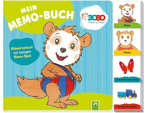 Bobo Siebenschläfer Mein Memo-Buch: Memobuch mit 40 Memo-Karten | Für Kinder ab 3 Jahren