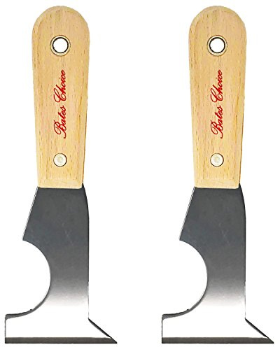 Bates- Paint Scraper, Taping knife, Pack of 2 Putty Knife Scraper, Scraper, 5 in 1 tools, Spackle Knife, Caulk Removal Tool, Painters Tool, Paint Can Opener, Paint Remover for Wood, Wallpaper Scraper