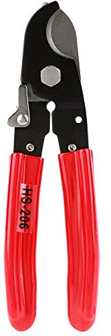 HS-206 Pinces Coupe-Câbles en Fil de Cuivre en Aluminium Outil de Coupe Jusqu'à 35 mm² Avec Poignées Souples